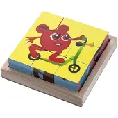 Babblarna , Chunky Puzzle, 9 Pcs - Multi/patterned - ONE SIZE