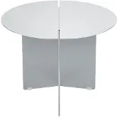 Blomus ORU sivupöytä M Ø50 cm Mattaharjattua ruostumatonta terästä.