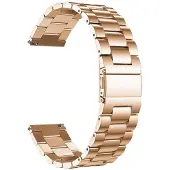 SKALO Teräsranneke Garmin Vivomove Sport/Style/Luxe - Ruusukulta