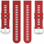 CaseOnline Pure kellon ranneke Samsung Galaxy Watch 4 (44mm) - Punainen