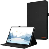 SKALO Lenovo Tab P12 Kangaskotelo - Musta