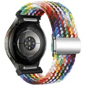 SKALO Punottu Tygaranneke Samsung Watch 7 40mm/44mm - Rainbow