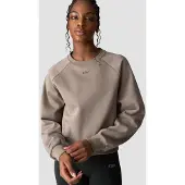 ICANIWILL Everyday Cropped Crewneck Greige