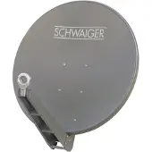 Schwaiger SPI085, 10,70 - 12,75 GHz, 39,3 dBi, Antrasiitti, 85 cm (SPI085PA011)