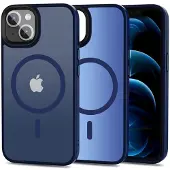 Tech-Protect iPhone 13 Magmat Kotelo - MagSafe-yhteensopiva - Matta Sininen