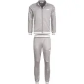 Lonsdale Juoksupuku 'Ashwell' meleerattu harmaa / valkoinen