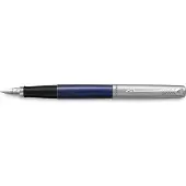 Parker Jotter Fountain Pen | Royal Blue | Medium Nib with Blue Ink | Gift Box