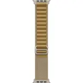 Apple Watch 49 mm -Alpine-ranneke, Sahara / Luonnontitaani, Suuri