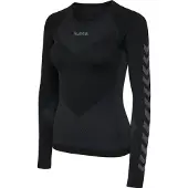 Hummel First Seamless Top - Musta Nainen, koko Medium/Large