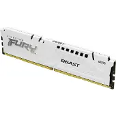 Kingston FURY Beast 64 Gt (4 x 16 Gt) DDR5 6000 MHz, CL40 -muisti, valkoinen (XMP)