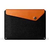 Mujjo Sleeve 12 "- Premium Case for MacBook with details of genuine leather