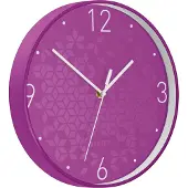 Leitz seinäkello WOW Violetti