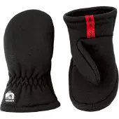 Hestra Kids' Fleece Liner - Mitt Black Ulkoiluhanskat 2