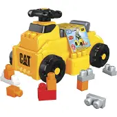 Mega Bloks CAT HDJ29, 1 vuosi, 4 pyörää, musta, keltainen