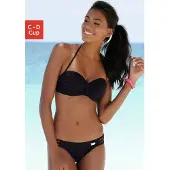 Buffalo Bikinitoppi 'Happy' musta