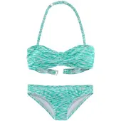 Venice beach Bikini turkoosi / valkoinen