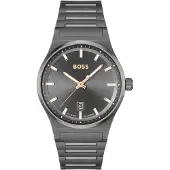 BOSS Kello - Teräs, Harmaa Silikoni - - 1514078
