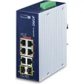 Planet – IP30 Industrial 4-Port (IGS-824UPT)