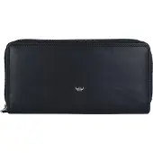 Golden Head Polo Lompakko RFID-suoja Nahka 19 cm Musta
