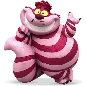 BULLYLAND 11401 Lelufiguuri Walt Disney Liisa Ihmemaassa Cheshire Cat Noin. 7,3 cm Ihanteellinen kakun pllyksen Yksityiskohtainen PVC-vapaa loista