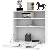 Skye Decor Jyri 64 cm valkoinen työpöytä