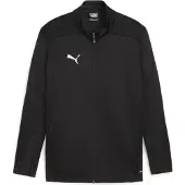 Puma Treenitakki Teamfinal - Musta/hopea Lapset, koko YXS/116 cm