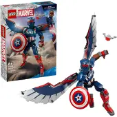 LEGO Super Heroes 76296 Uusi rakennettava Captain America ‑hahmo