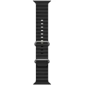 CaseOnline RIB kellon ranneke Watch Series 10 (42mm) - Musta