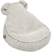Meowbaby Säkkituoli Teddy, Ecru