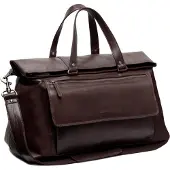 The Chesterfield Brand Lazio Viikonloppukassi Nahka 50 cm Ruskea