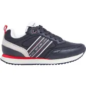 Pepe Jeans for boy. PBS40010 Dublin Half navy trainers (33), Flat, Laces, Casual, children's fashion