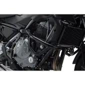 SW-Motech Crashbar - Musta. Kawasaki Z650 / Z650RS / Z650 S.