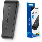 Dobe 4 -porttinen 2.0 USB HUB Musta