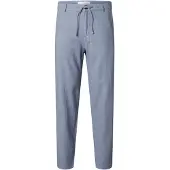 Selected Slm172-Slimtape Brody Linen Bld Pnt Noos - Blue - XL