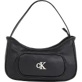 Calvin Klein Jeans Laukku musta / valkoinen