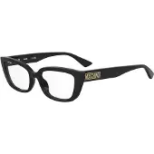 Moschino MOS653 52/17/145 mustat asetaattikehykset NAISILLE MOS653