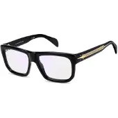 David Beckham DB 7137 54/18/140 mustat asetaattikehykset MIESTEN DB 7137