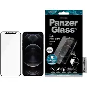 PanzerGlass iPhone 12/12 Pro Case Friendly Swarovski CamSlider Panssarilasi - 9H - Musta Reuna