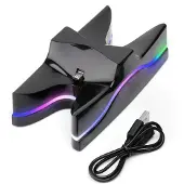 24hShop Latausasema LED Dual PS4-ohjaimelle