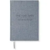 Adlibris 5 year Diary A5 Denim Blue Paperstyle