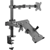 Equip 650119, Puristin, 16 kg, 33 cm (13"), 81,3 cm (32"), 100 x 100 mm, Musta
