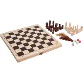 Small Foot - Wooden Classic Games 3in1 in Box