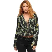 Superdry 70s Pleated Pitkähihainen Pusero