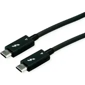 Roline - Thunderbolt cable - USB-C to USB-C - 80 cm