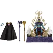 Mattel Universumin Mestarit : Uusi Eternia Masterverse Action Skeletor & Valtaistuin -hahmo 18 Cm