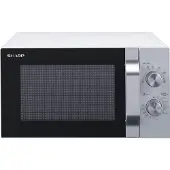 Sharp R204WA Microwave Oven, 800 W, White, 20 L, with Turntable (18102221)
