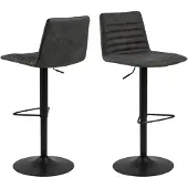 Ebuy24 Finch 2 baarijakkaran setti, harmaa
