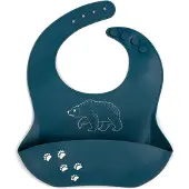 Filibabba Silikoni Ruokalappu - karhu - - OneSize - Ruokalaput