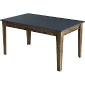 Skye Decor Ruokapöytä Milan 513 - pähkinä, antrasiitti