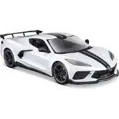 Maisto Corvette Stingray Coupe High Wing 2020 Leluauto 1:24